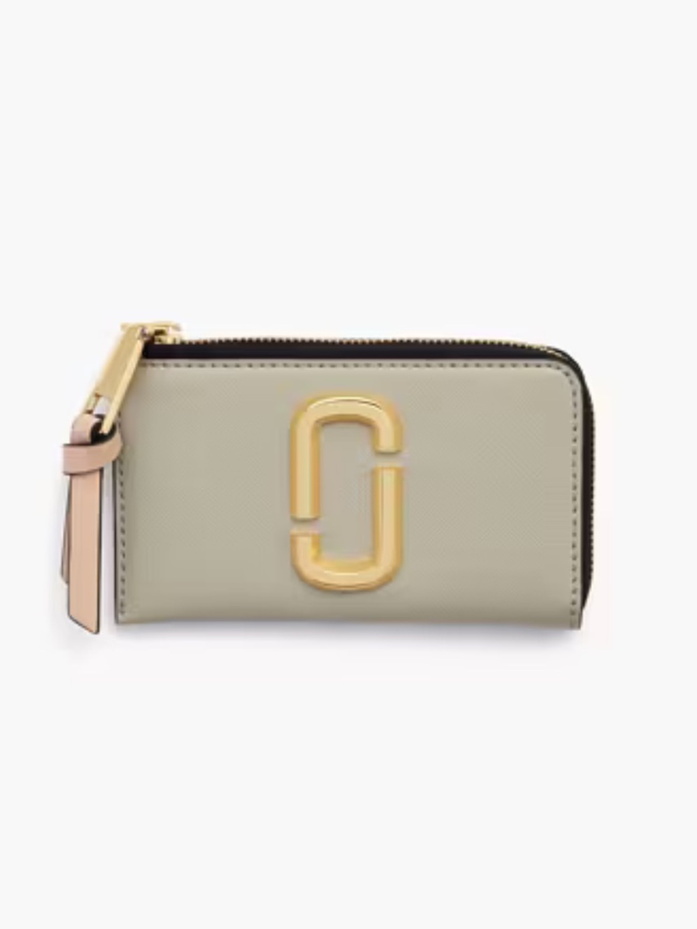 Marc Jacobs The Snapshot Zip Multi Wallet in Light Sage